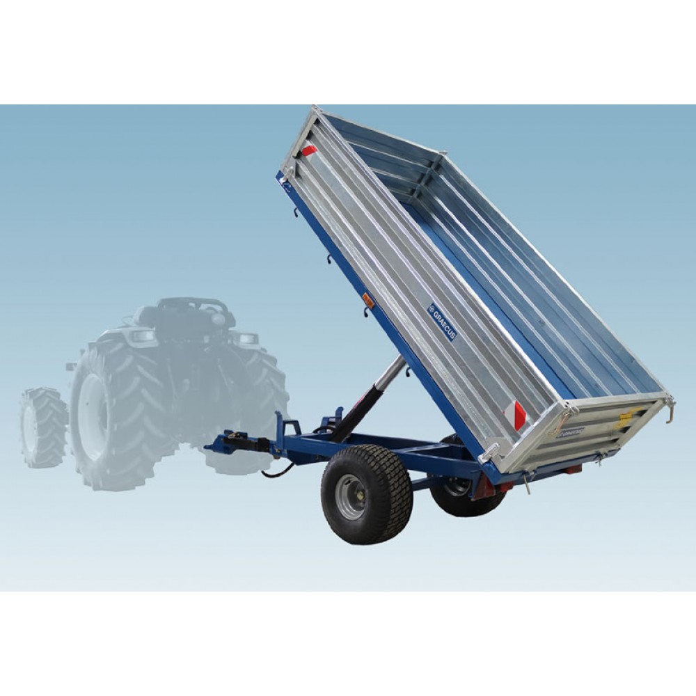 ΤΡΕΙΛΕΡ MT15-H με ανατροπή  1500kg